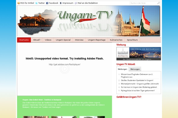 NewsPro theme site design template sample