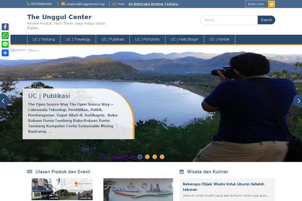 Site using Mobile sharing toolbar (share via Facebook, Twitter, etc..) plugin