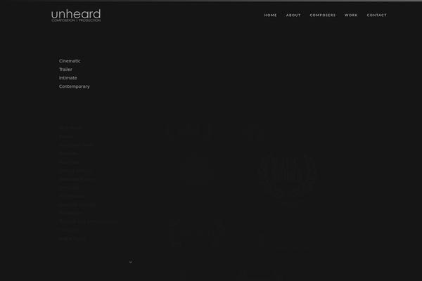 Kinetika theme site design template sample