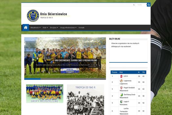 Sahifa3 theme site design template sample