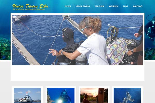 unica-diving.com site used Theme46266