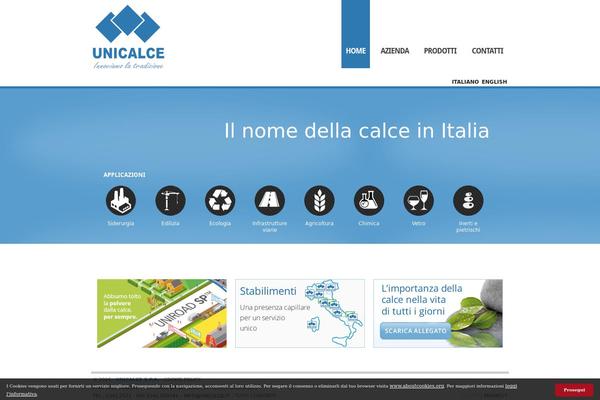 unicalce.it site used Theme1490