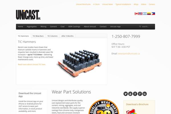 Nano3 theme site design template sample