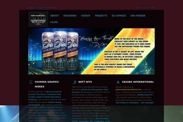 MusicPlay theme site design template sample