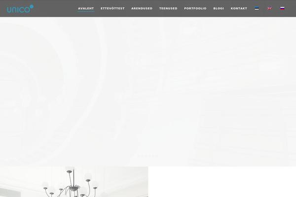 Ambient theme site design template sample