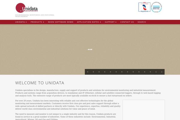 Allure theme site design template sample