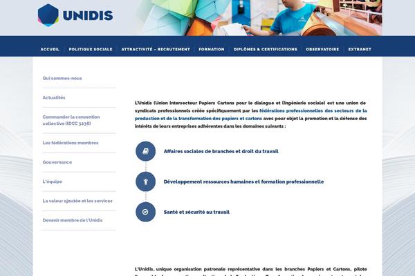 unidis.fr site used Magnat