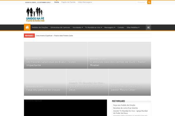 Newsberg theme site design template sample