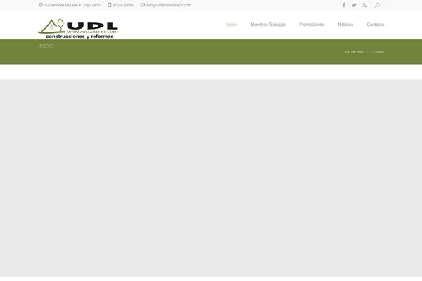 unifamiliaresleon.com site used Xenia