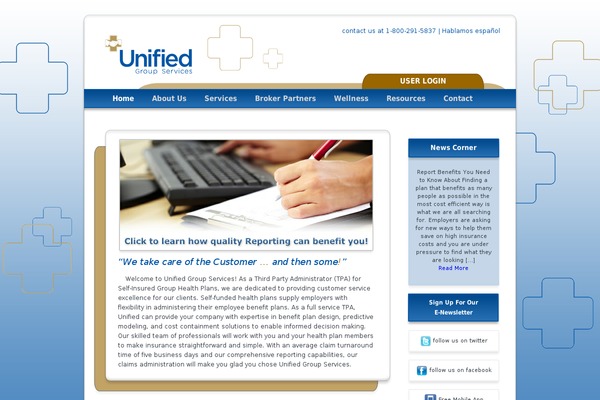 unifiedgrp.com site used Unified