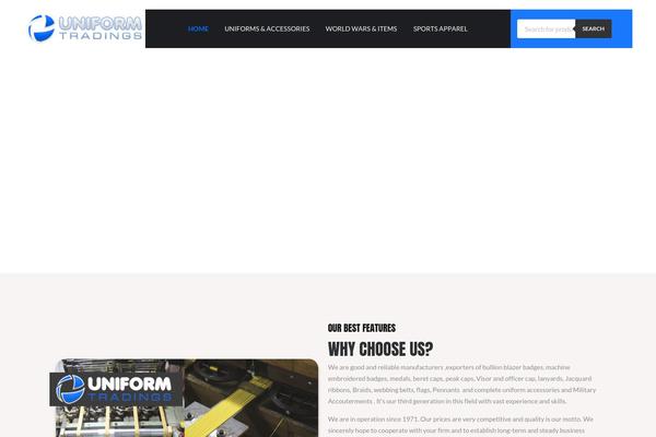 Gon theme site design template sample