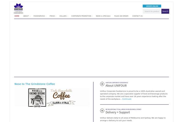 One Touch theme site design template sample