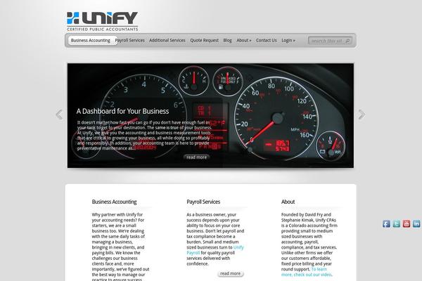 TheProfessional theme site design template sample
