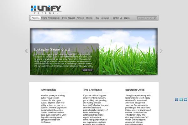 TheProfessional theme site design template sample