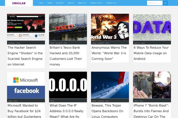 Level theme site design template sample