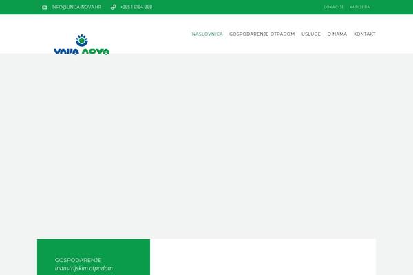 Recycle theme site design template sample