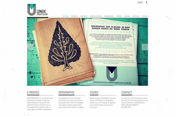 Albedo theme site design template sample