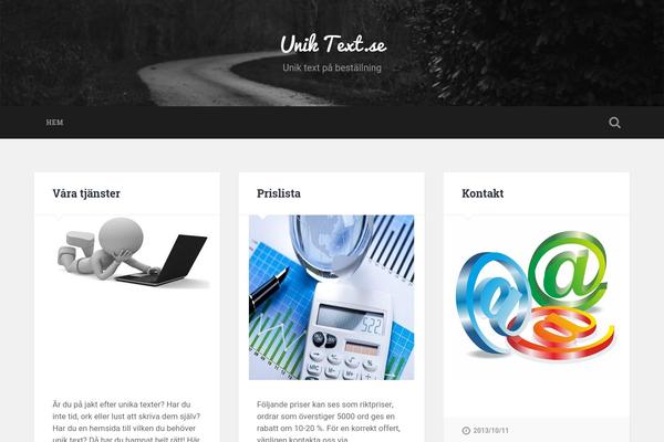 Gridly theme site design template sample
