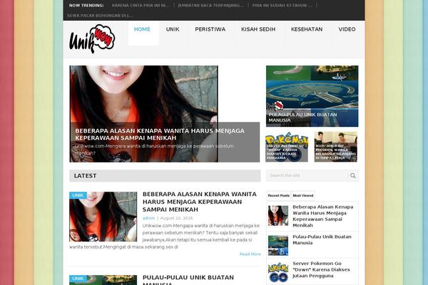 Site using Popular Widget plugin