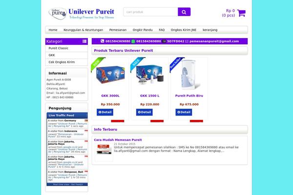 Wp-niaga theme site design template sample