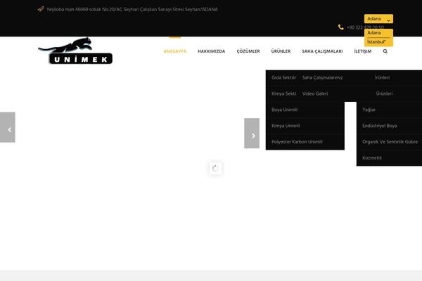 Site using Induscity-vc-addons plugin