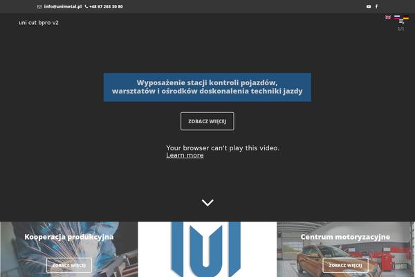 unimetal.pl site used Unimetal