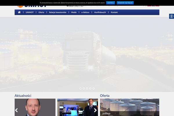 unimot.pl site used Unimot