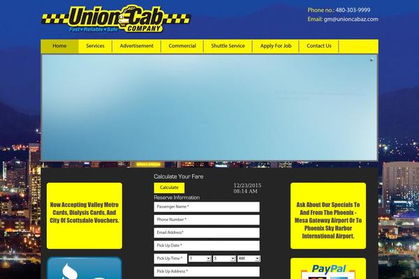 United theme site design template sample
