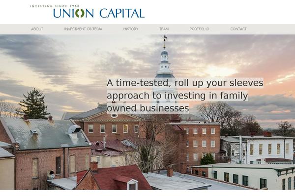 Union theme site design template sample