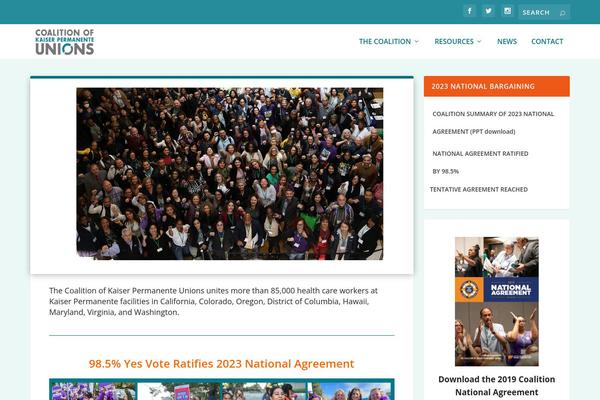 Site using Wp-action-network plugin