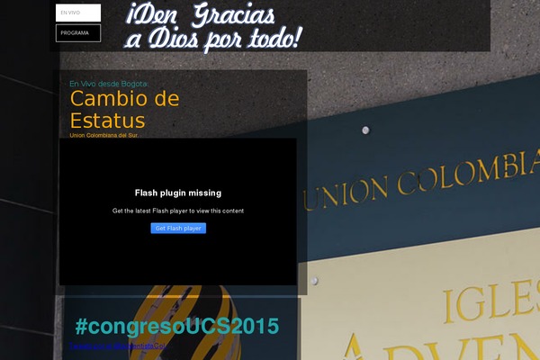 unioncolombianadelsur.org site used Adventist-corporate