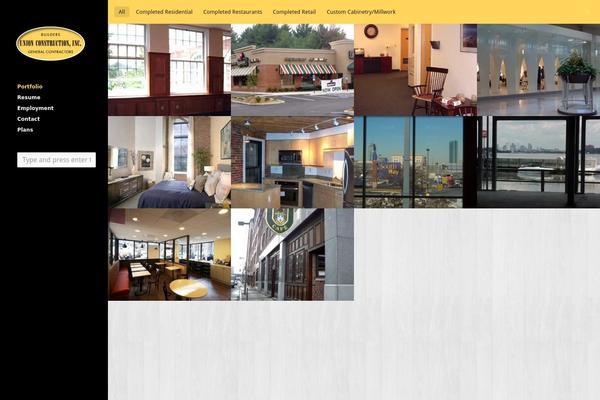 Ink theme site design template sample