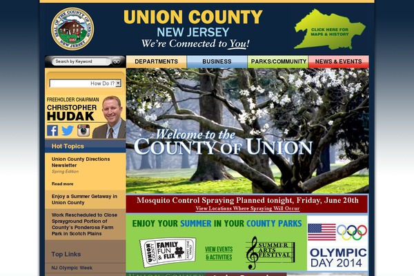 union theme websites examples