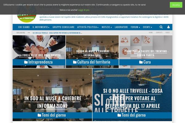 Valenti theme site design template sample