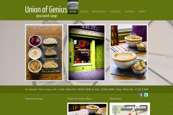 Delicious theme site design template sample