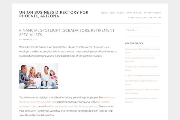 Sketch theme site design template sample