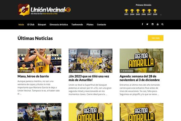 unionvecinallaplata.com.ar site used Sport
