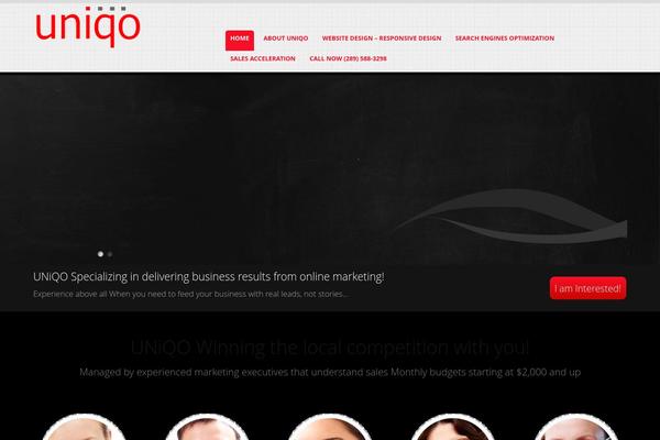 SunRain theme site design template sample