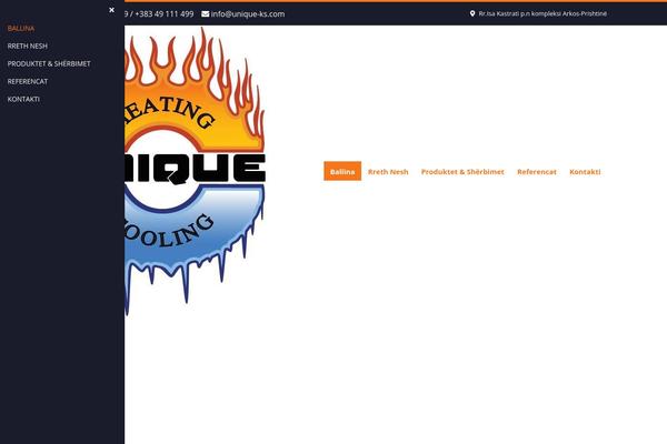 Porto theme site design template sample