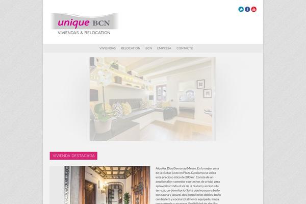 Pinpoint theme site design template sample