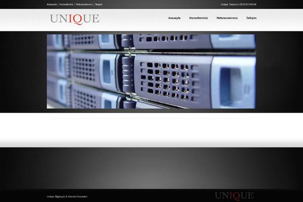 Unique theme site design template sample