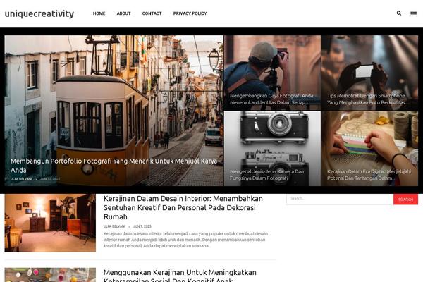Publisher theme site design template sample