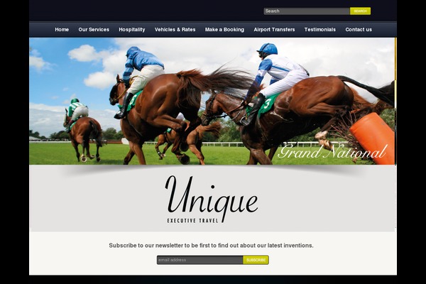 Unique theme site design template sample