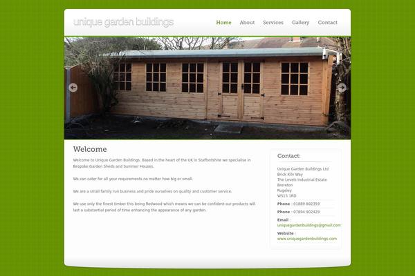 Ecobiz theme site design template sample