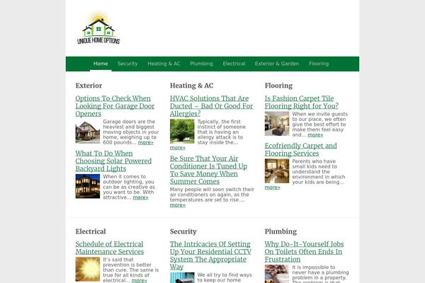 Builder-hudson theme site design template sample