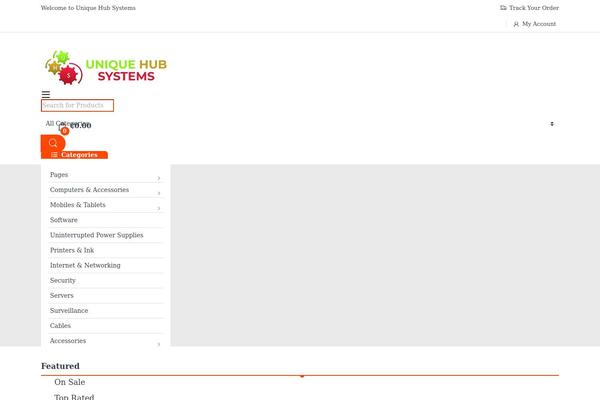 Electro theme site design template sample