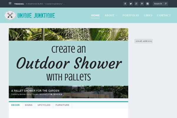 uniquejunktique.com site used Peruse