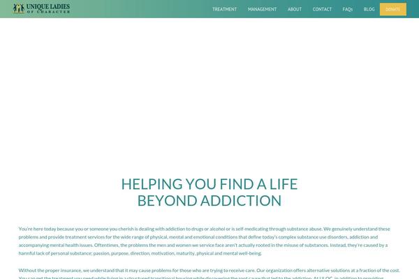 U Design Child theme site design template sample