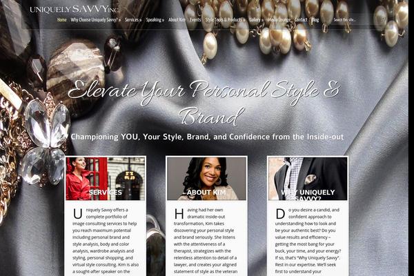 uniquelysavvy.com site used Savvy