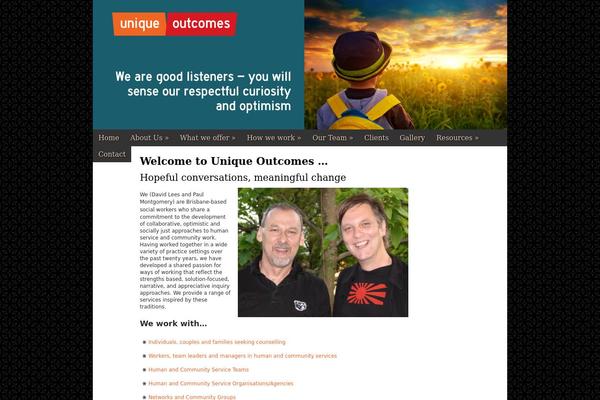 Unique theme site design template sample